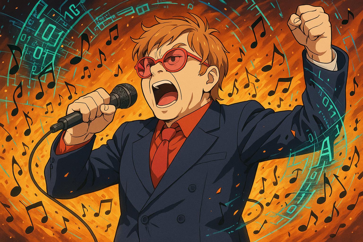 Elton John brands UK government "absolute losers" over AI copyright bill risking artists’ futures