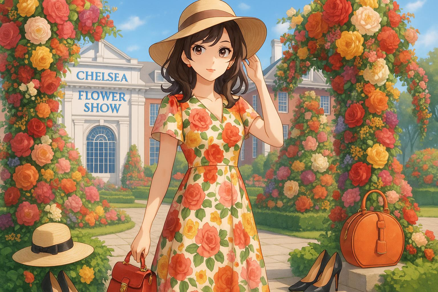 Chelsea Flower Show 2025 blooms as a runway for fashion and sustainability