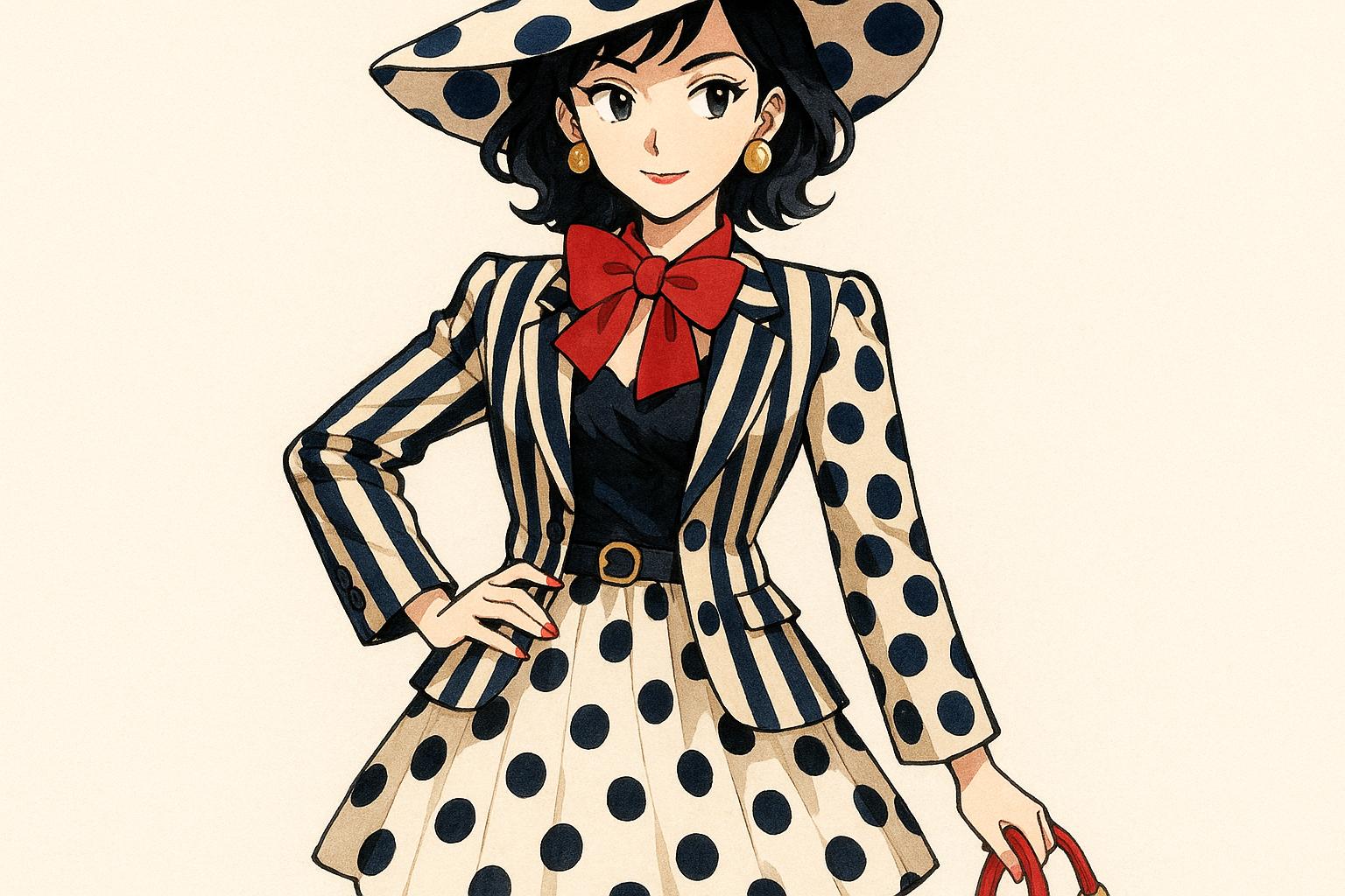 Fashion’s new freedom: why you no longer have to choose between spots and stripes