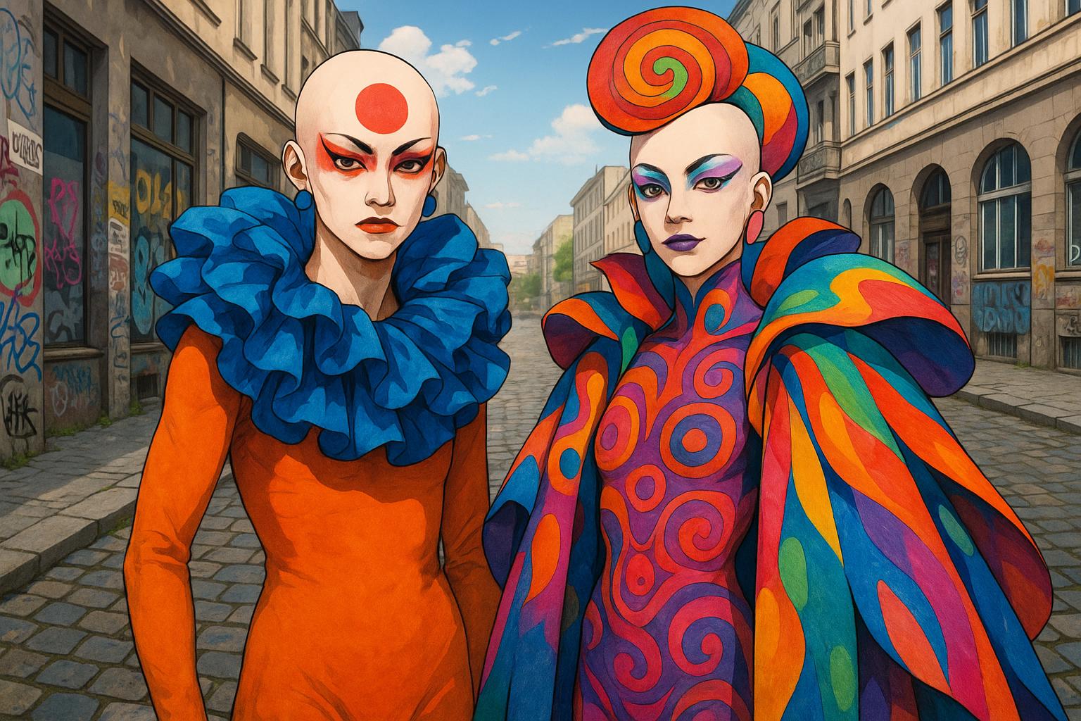 Eva from Eva & Adele passes away, ending 34-year avant-garde art journey