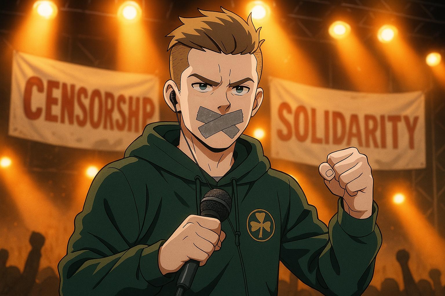 Northern Ireland’s Kneecap alleges political policing after terrorism charge and festival bans