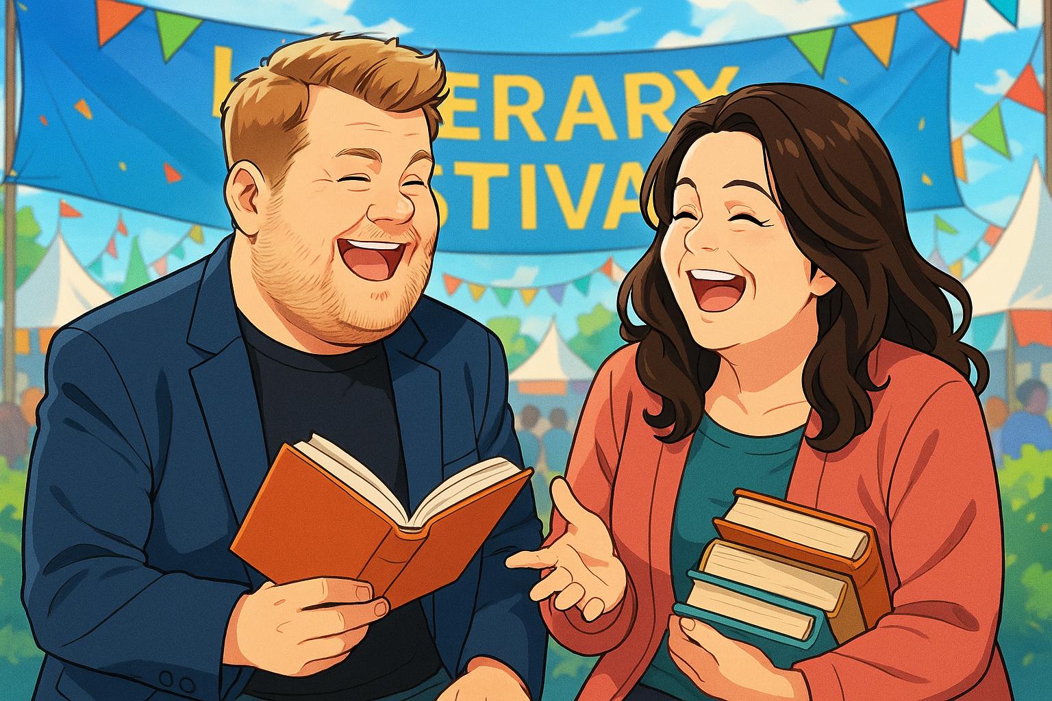 James Corden and Ruth Jones confirm Gavin & Stacey finale as they unveil new book at Hay Festival