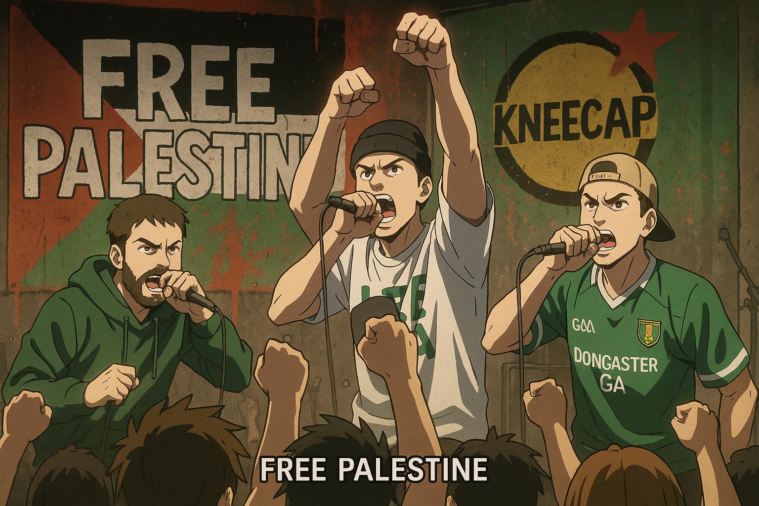 Kneecap’s London gig reignites controversy amid terrorism charges and political protests