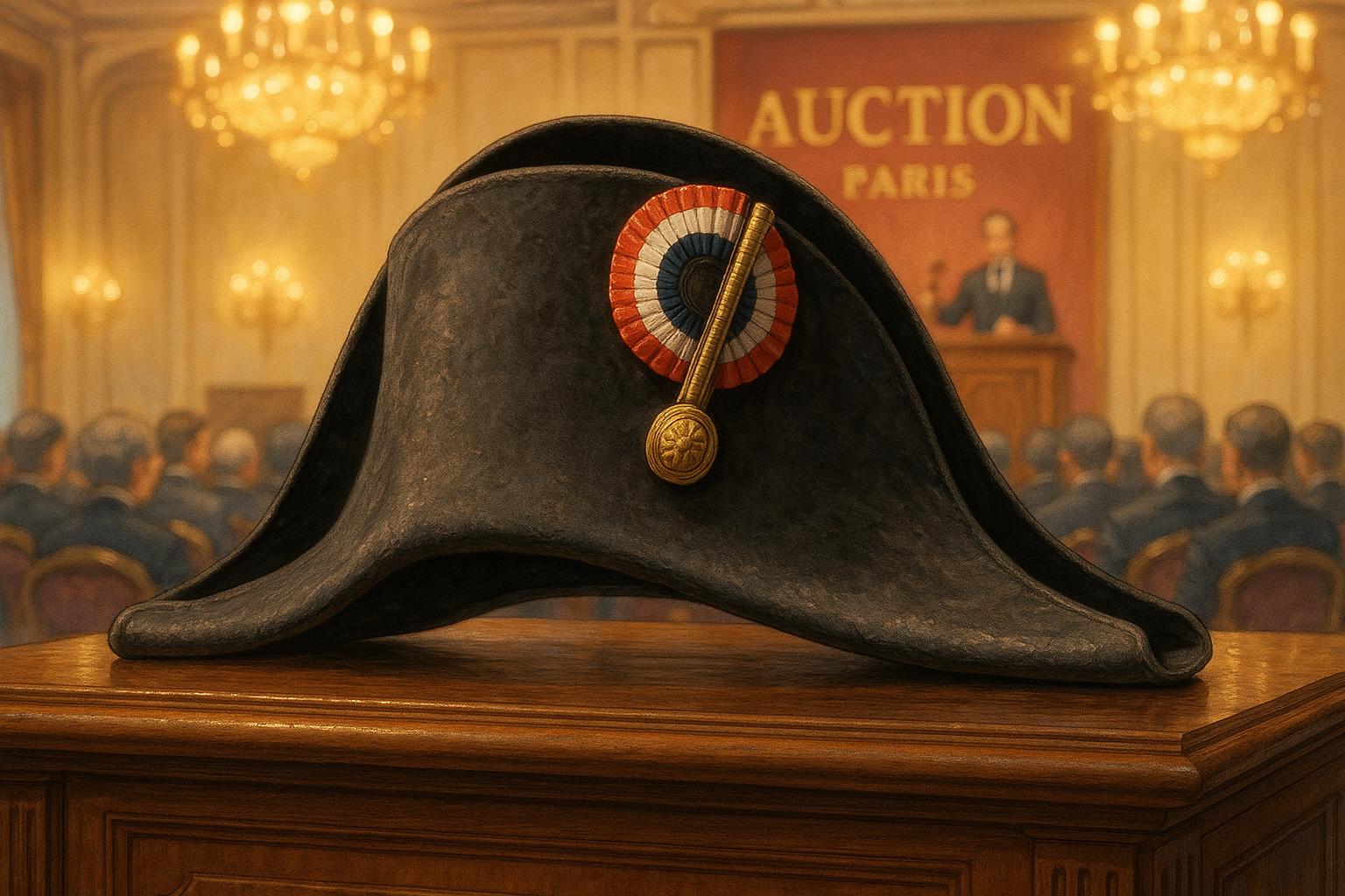 Napoleon’s bicorn hat and private collection to fetch over £5 million at Paris auction