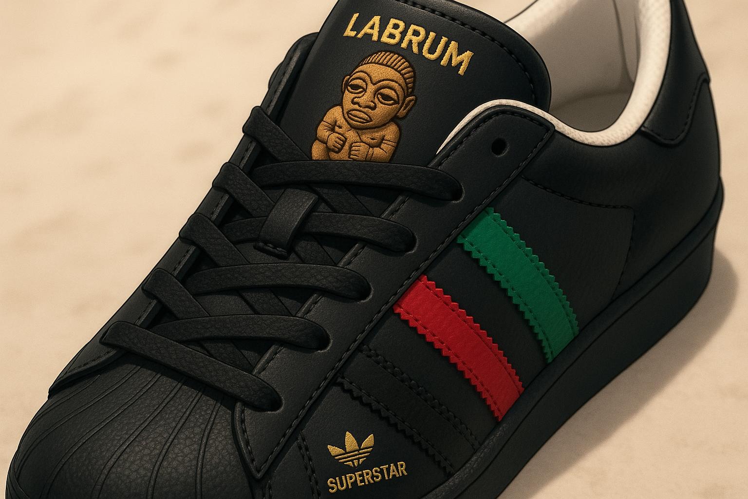 Adidas and LABRUM debut Africa Day-inspired Superstar sneaker for FW24 season