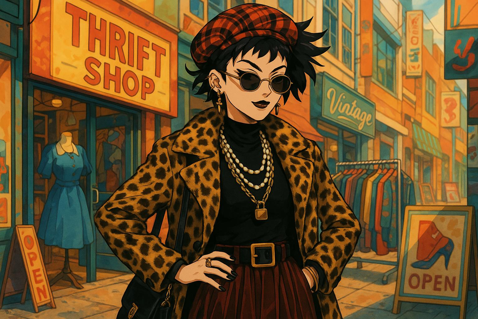 Bay Garnett champions thrifting as activism in the fight against fast fashion
