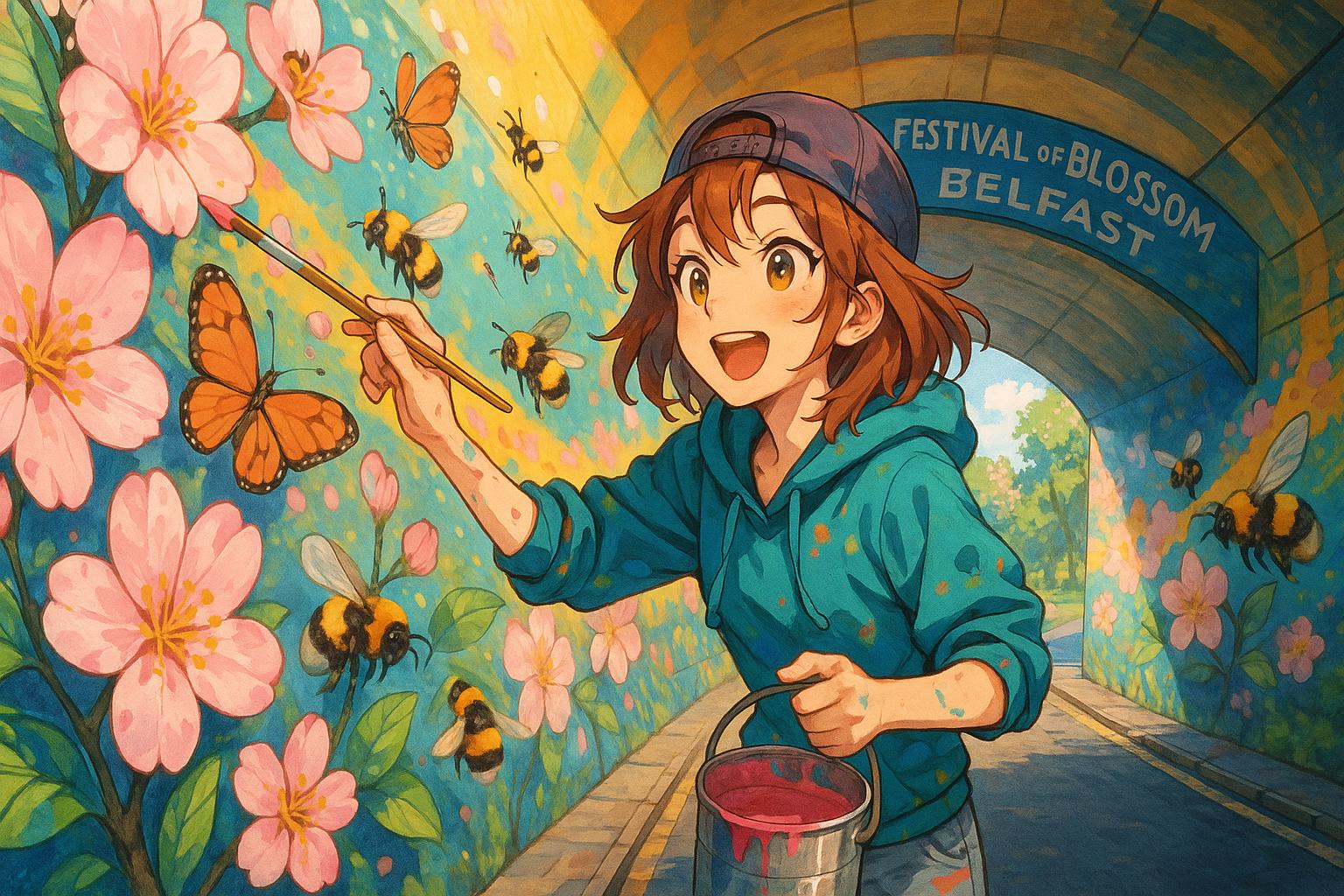 Belfast’s Victoria Park transformed into open-air gallery celebrating nature and community