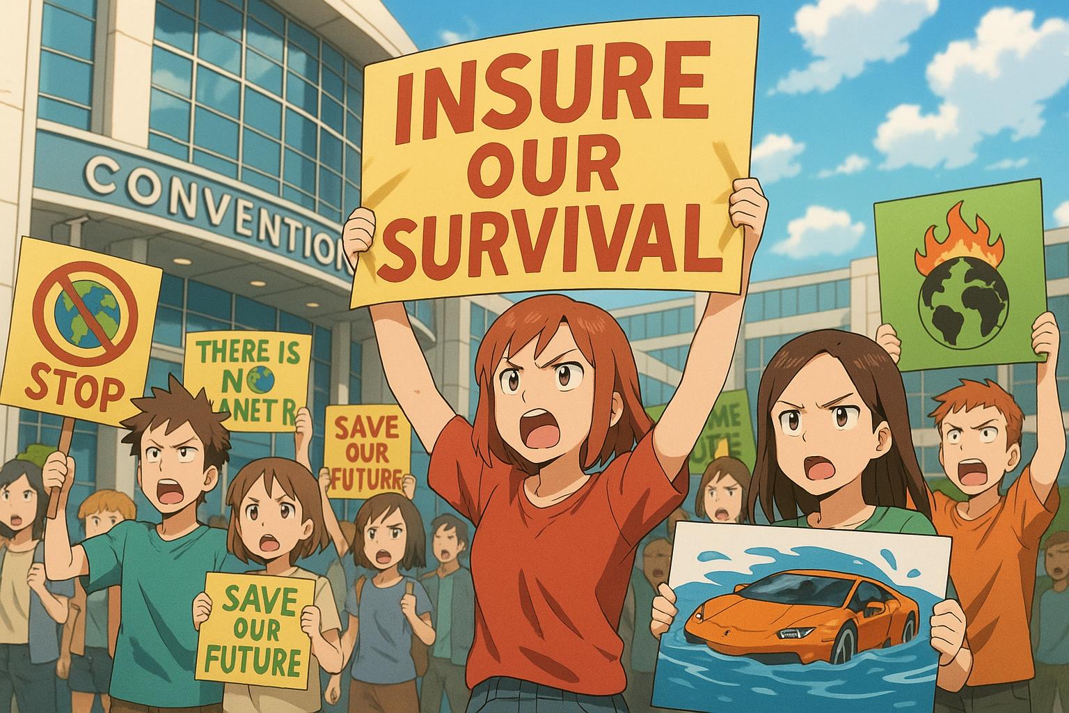 Extinction Rebellion ramps up pressure on insurers to drop fossil fuel backing at BIBA conference