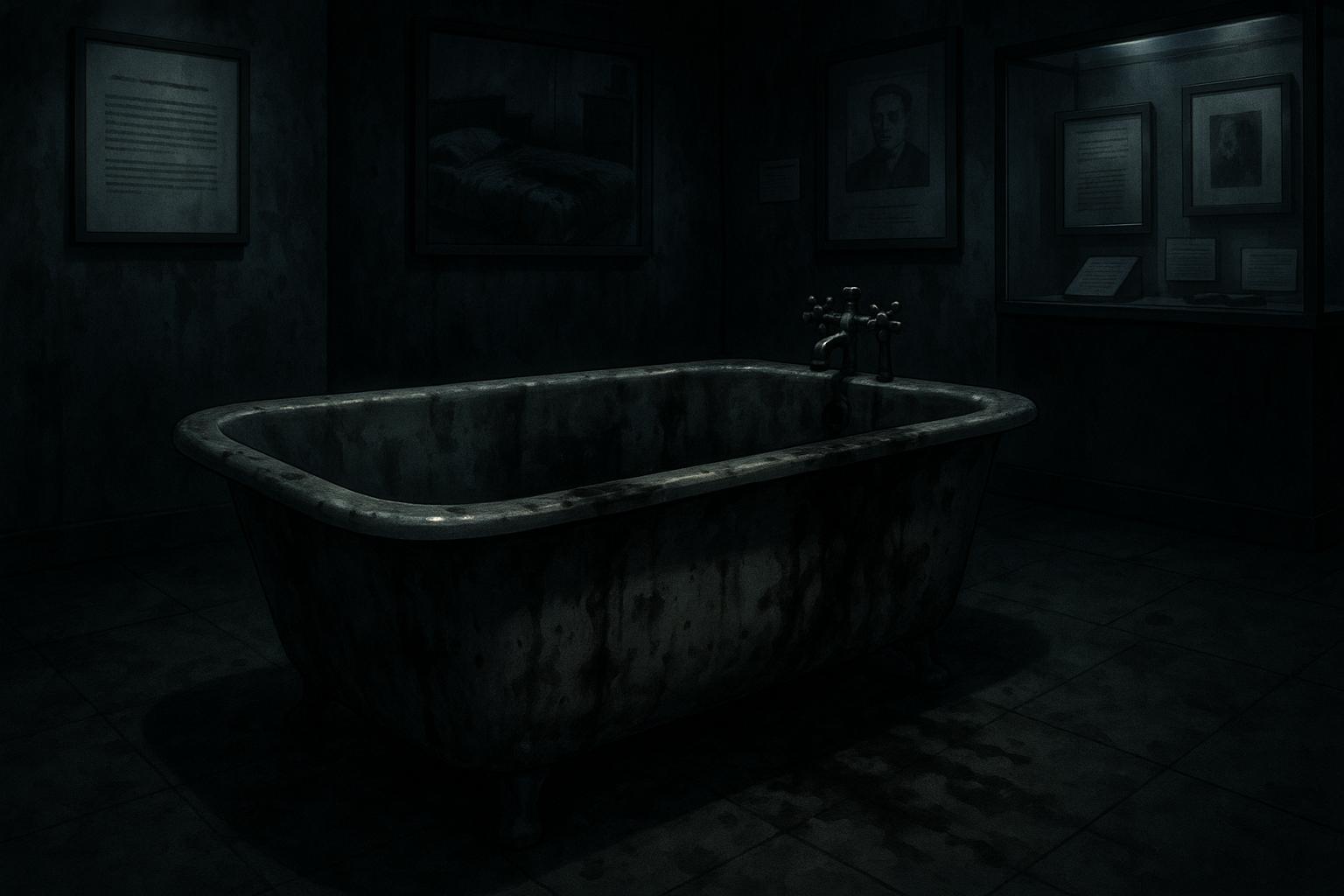 The chilling bathtub of John Childs returns to public display at true crime museum
