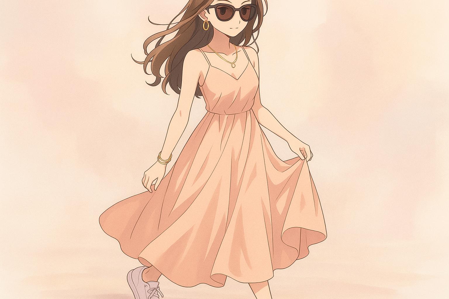 Trainers redefine summer style with chic dress pairings and retro flair
