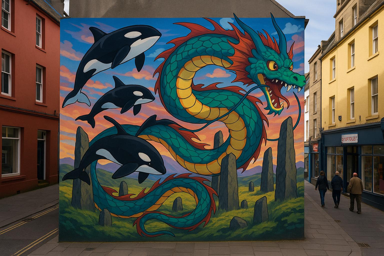 Kirkwall’s Garden Square set to feature mural celebrating Orkney’s heritage
