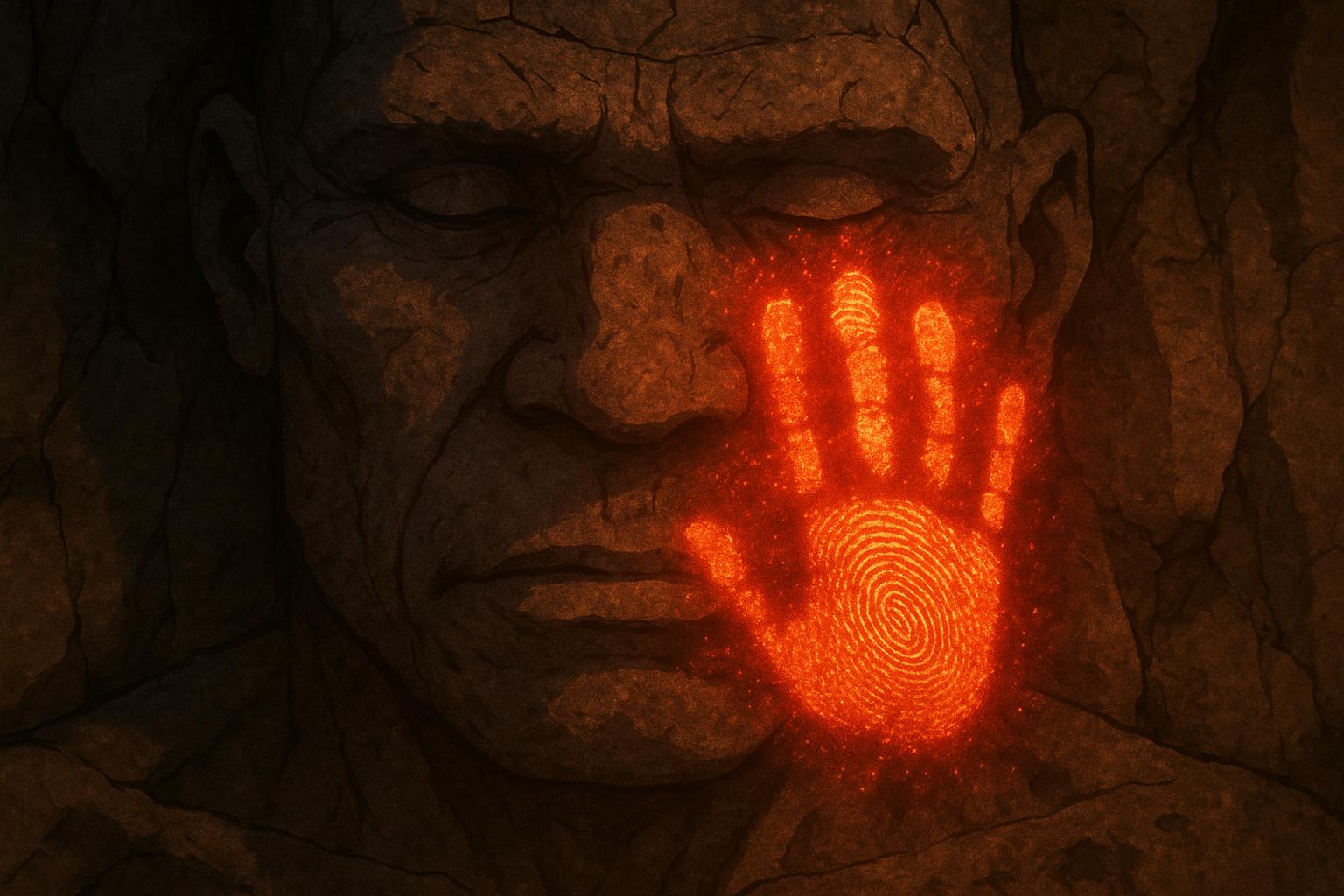 Neanderthal fingerprint on 43,000-year-old Spanish pebble hints at early artistic intent