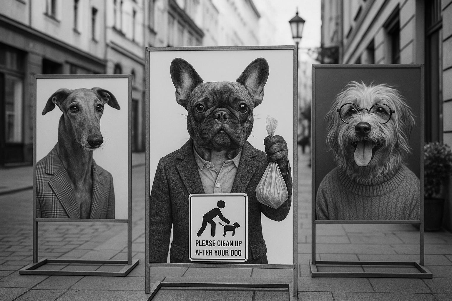 new National Pooptrait Gallery sheds light on dogs' summer digestive woes with humour