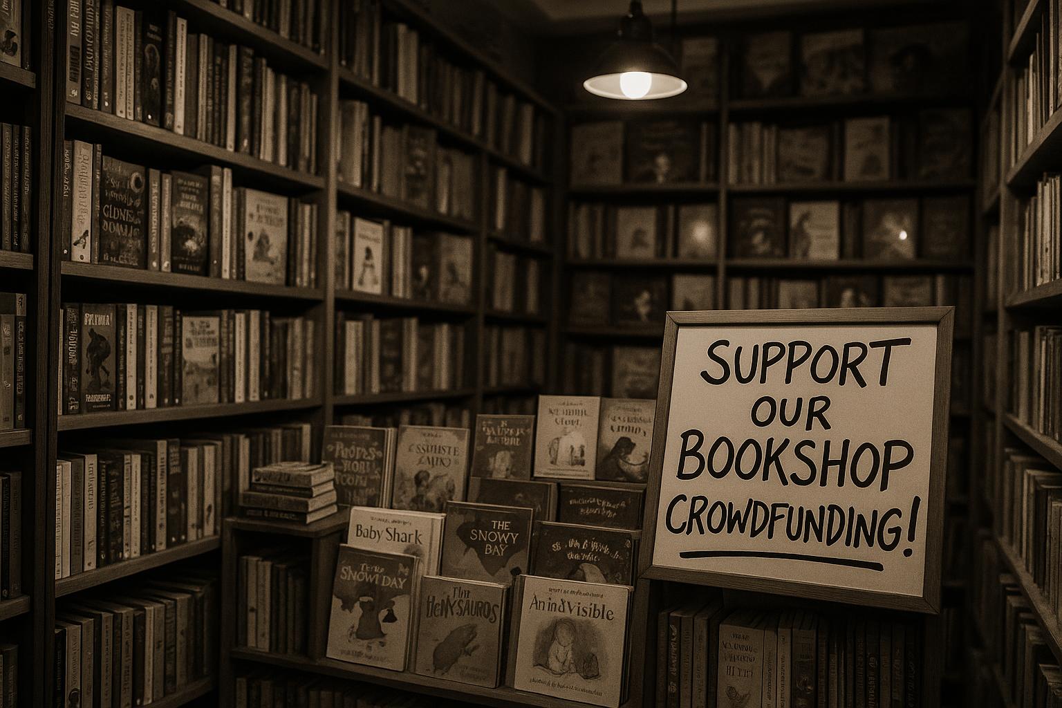 Moon Lane Books crowdfunding campaign highlights UK's independent bookshop challenges