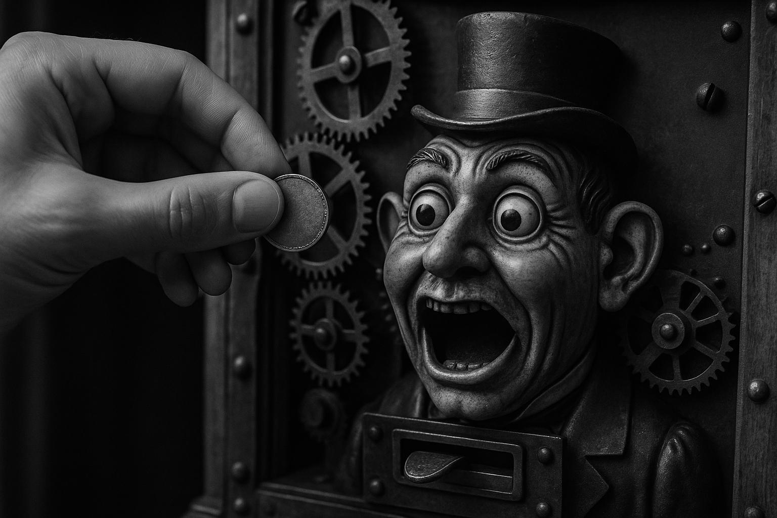 Tim Hunkin's Novelty Automation turns Holborn into a satirical penny arcade