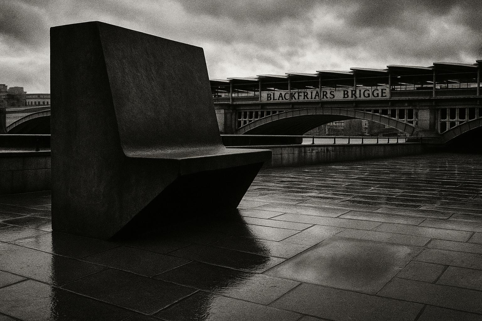 Black basalt monoliths and fluted vents mark Tideway’s bid to remake the Thames embankment