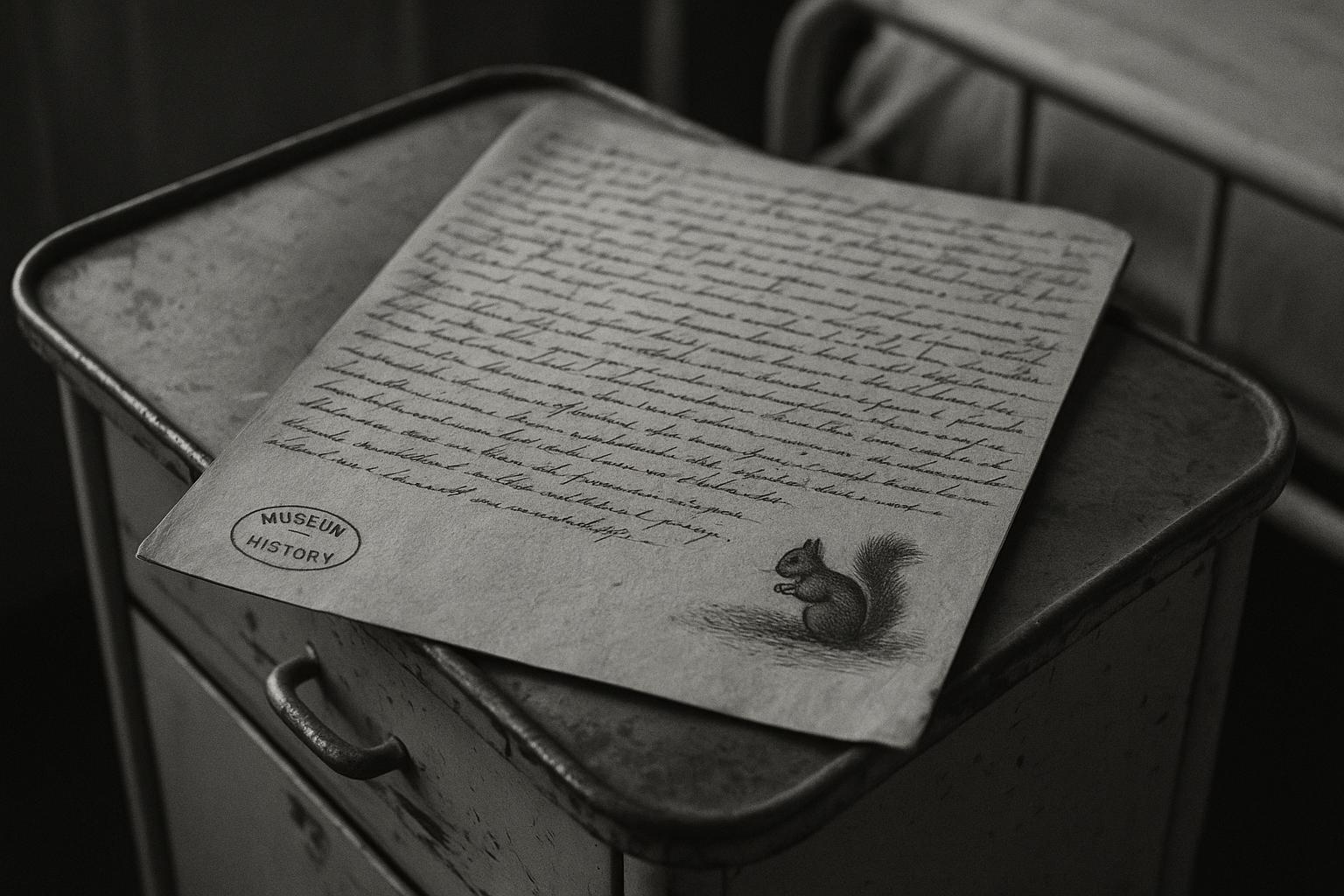 Hadfield’s squirrel drawing reveals intimate fragment of would‑be regicide at Bethlem