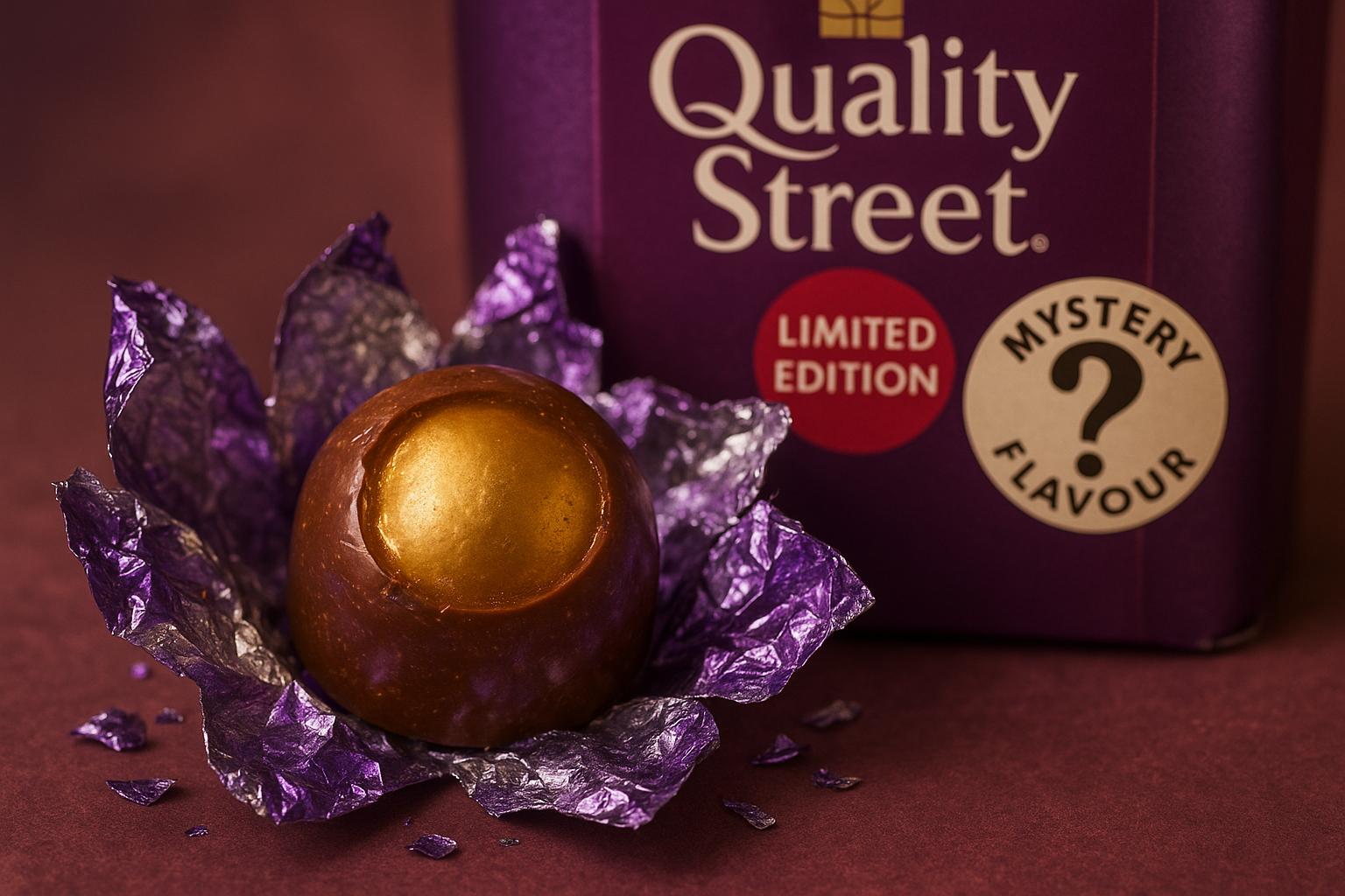 Quality Street introduces secret-flavour mystery sweet and personalised tins for Christmas