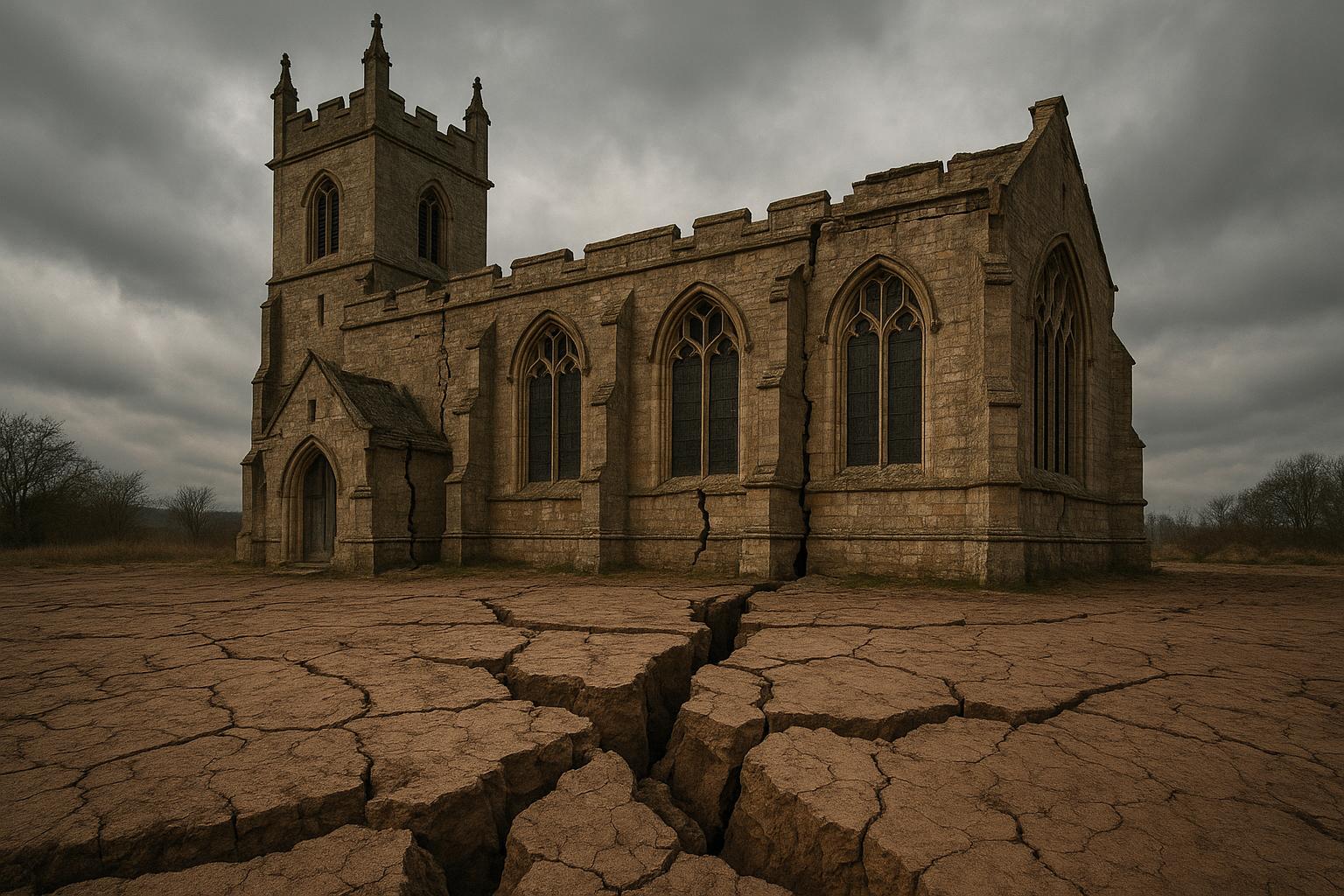 Climate-driven subsidence threatens UK heritage sites amid surge in property risks