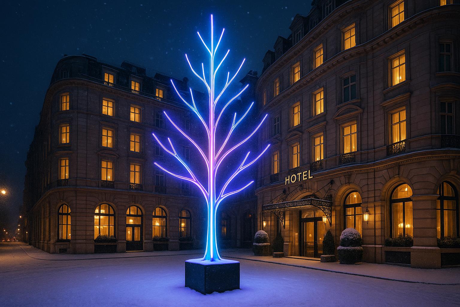 London’s luxury hotels embrace innovative festive designs for a glamorous Christmas