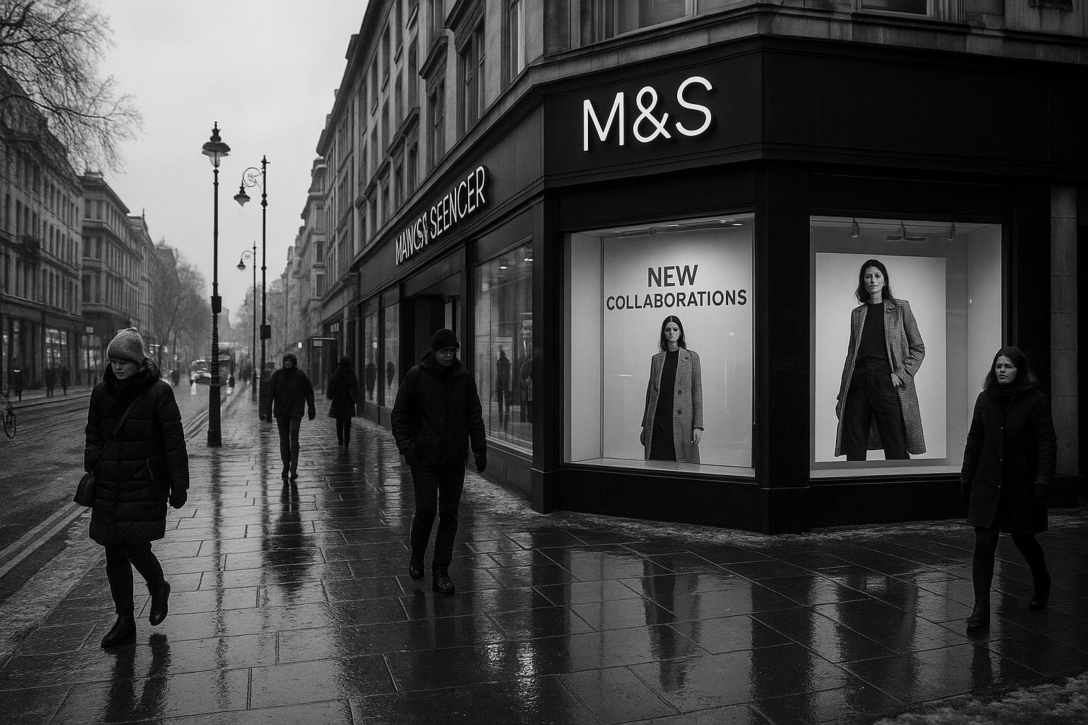 Marks & Spencer faces profit plunge after cyber-attack disrupts fashion sales, prompting rise in designer collaborations