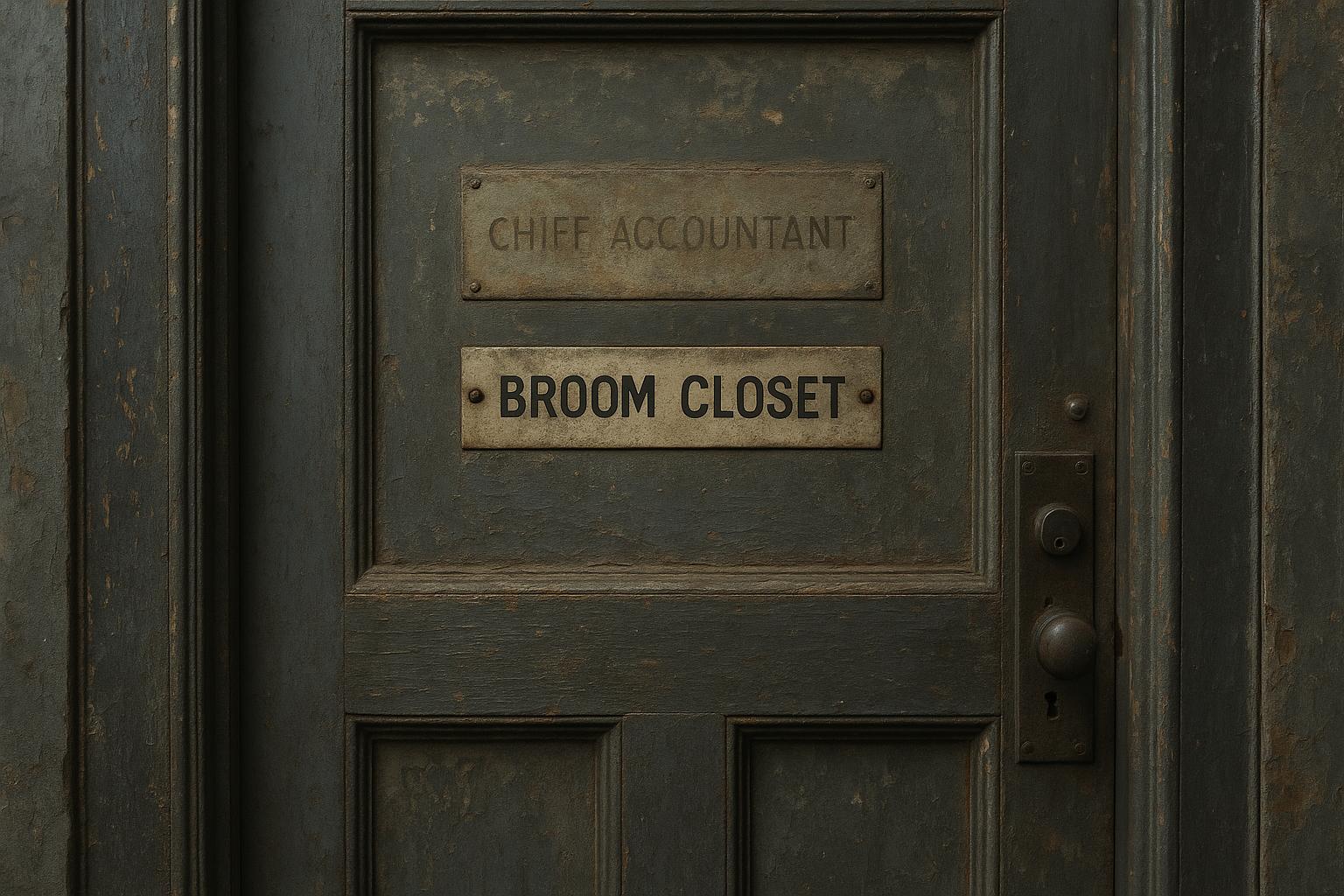 Britain's smallest police station in Trafalgar Square is now a broom cupboard