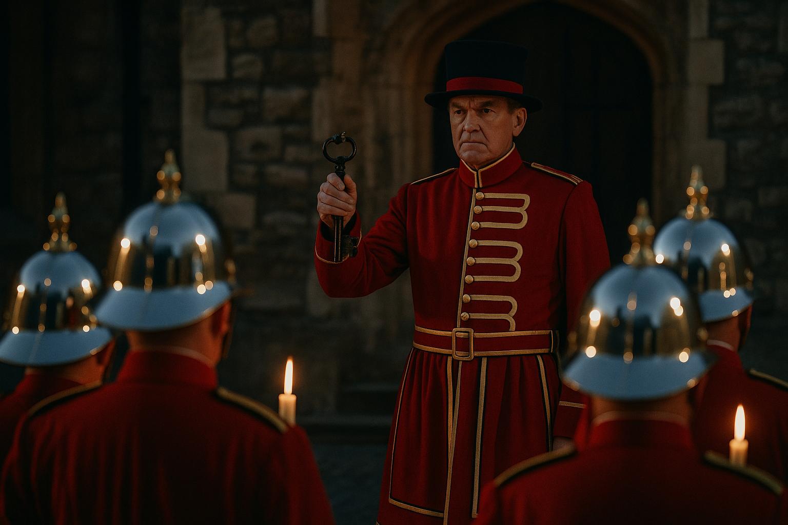 Former paratrooper Lee Fox becomes youngest Yeoman Warder in nearly two centuries at Tower of London