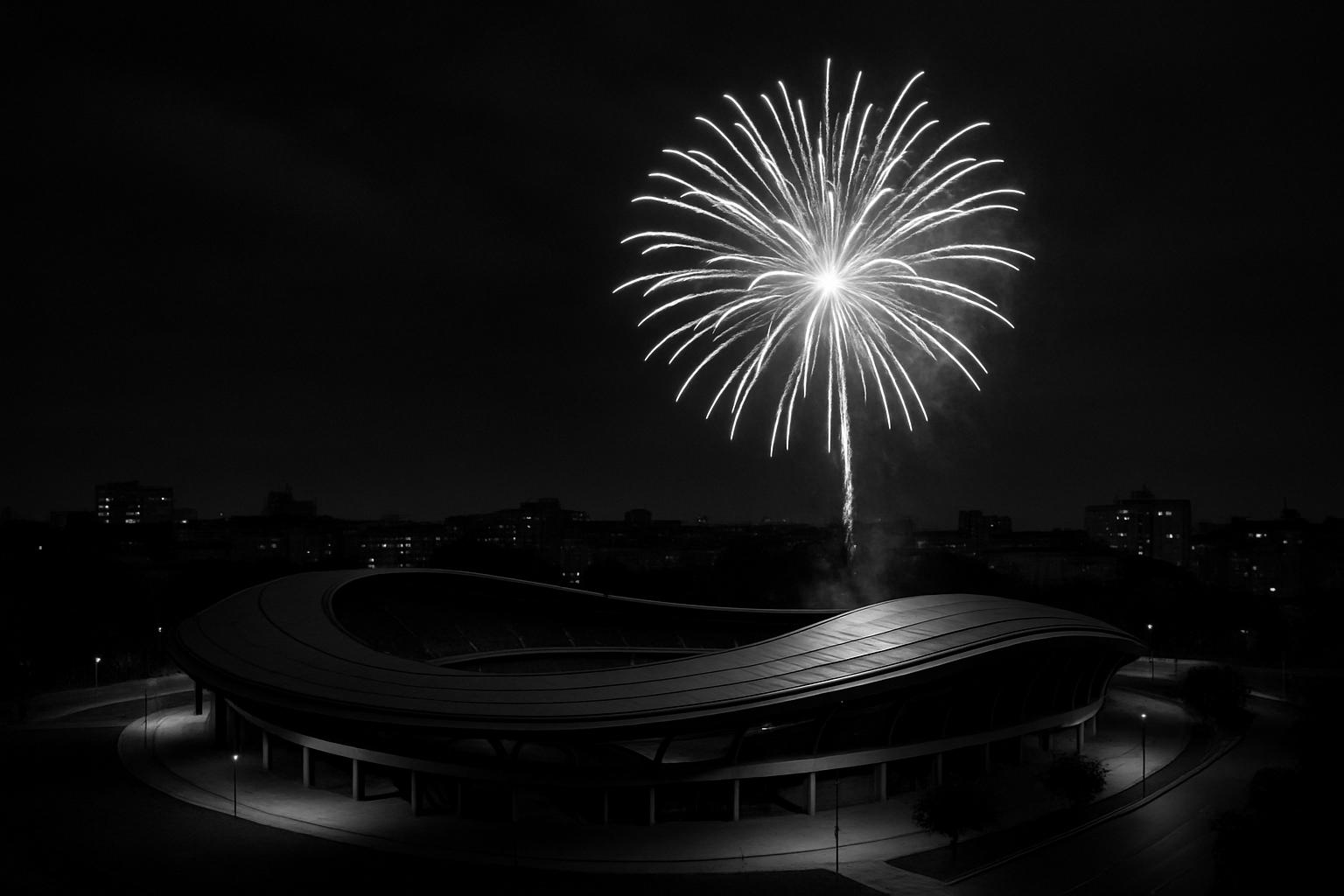 Olympic Velodrome’s firework echoes amuse East Londoners with unexpected sounds