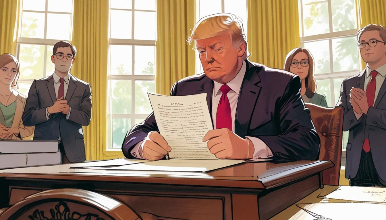 Trump signs executive orders to reform college accreditation and financial transparency
