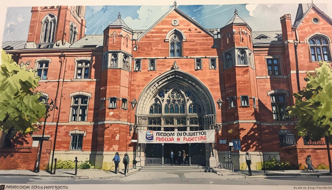 University of Manchester protests over Israel-linked partnerships disrupt exams and prompt costly security measures