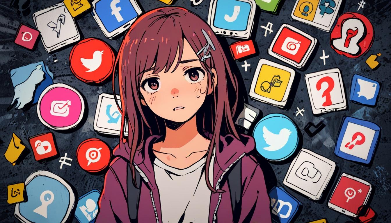 One in five schoolgirls in Wales faces problematic social media use, survey reveals