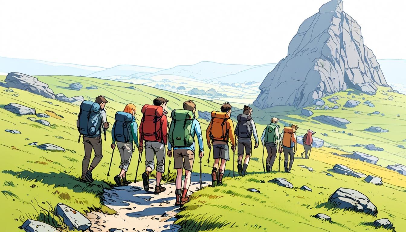 Teenagers embrace digital detox during grueling Ten Tors Challenge on Dartmoor
