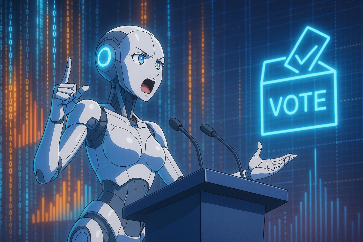AI outperforms humans in personalised debates, raising election integrity concerns