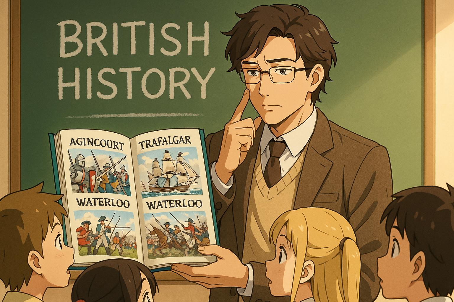 Fewer than one in five UK schools teach key battles like Trafalgar and Waterloo, report finds