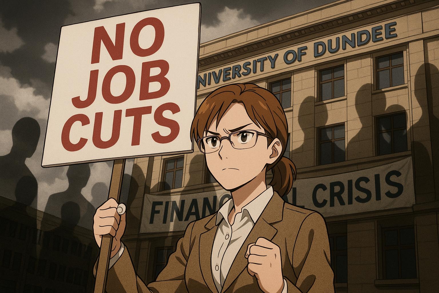 University of Dundee staff to strike amid fears of 700 job cuts and compulsory redundancies