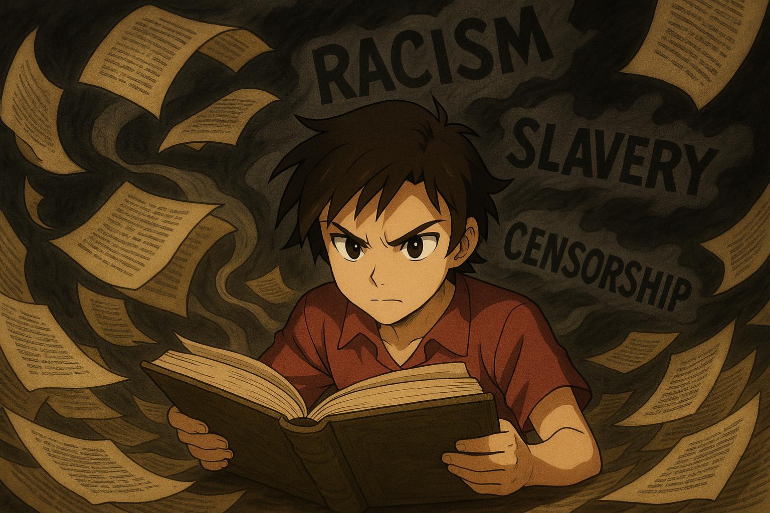 David Olusoga urges young readers to confront offensive language in classic literature
