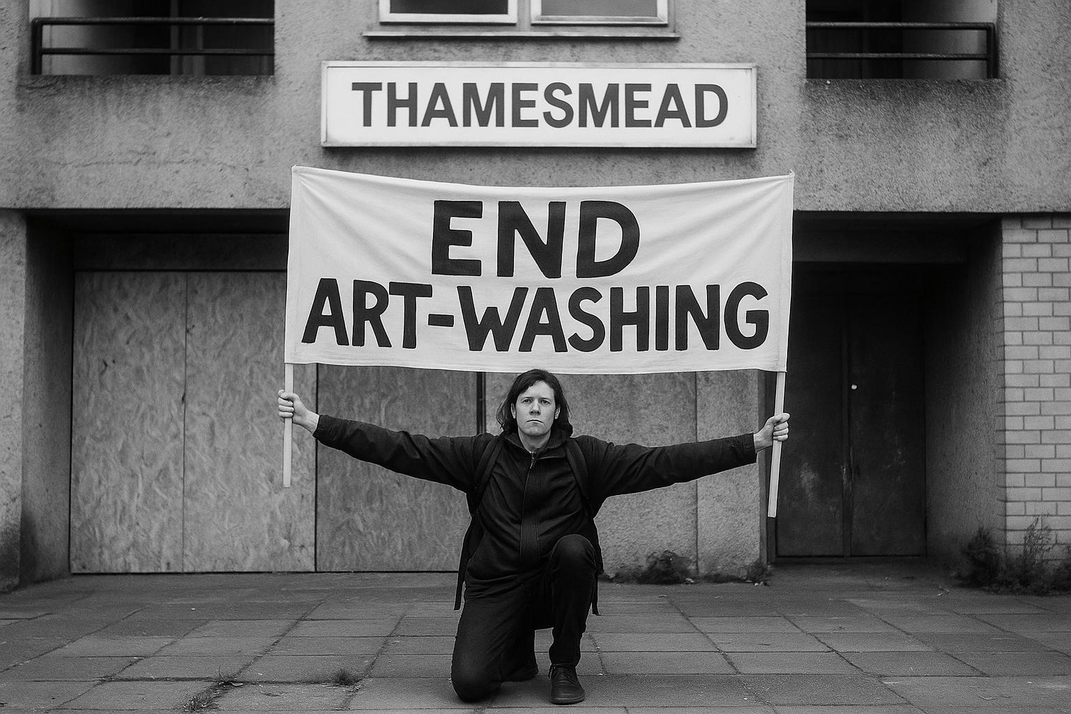 Protesters accuse Peabody’s Thamesmead regeneration of ethnic cleansing amid stalled Lesnes Estate plans