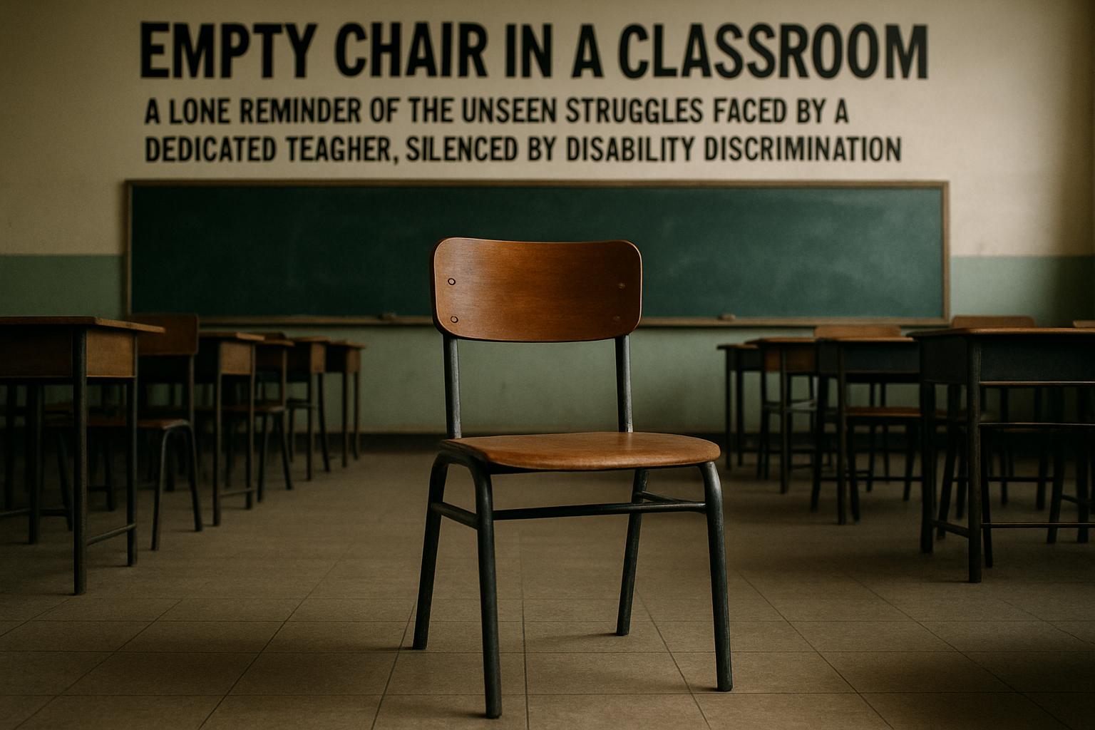 Tribunal awards £140,000 to disabled teacher after disability discrimination in school