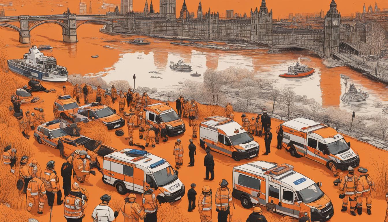 Massive Search Operation Launched for Missing Swimmer in River Thames