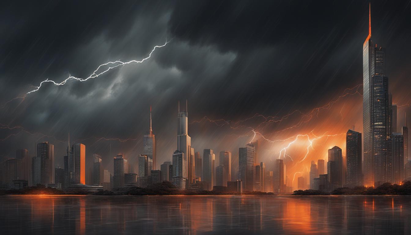 Yellow Weather Warnings for Thunderstorms in Parts of UK, Chancellor Scholz Surveys Flood Damage in Germany