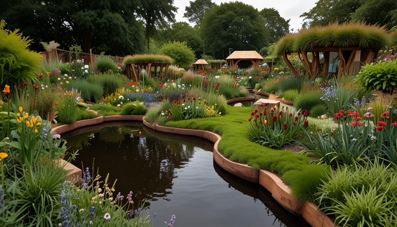 Chelsea Flower Show Highlights Wales’ Biodiversity with Unique Size of Wales Garden Design