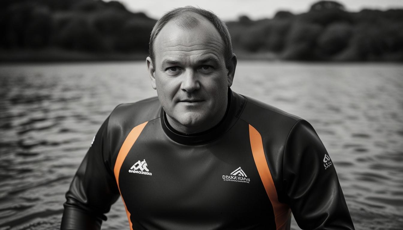 Lib Dem Leader Sir Ed Davey Shows Support for Clean Water with Aquatic Campaign Stunt