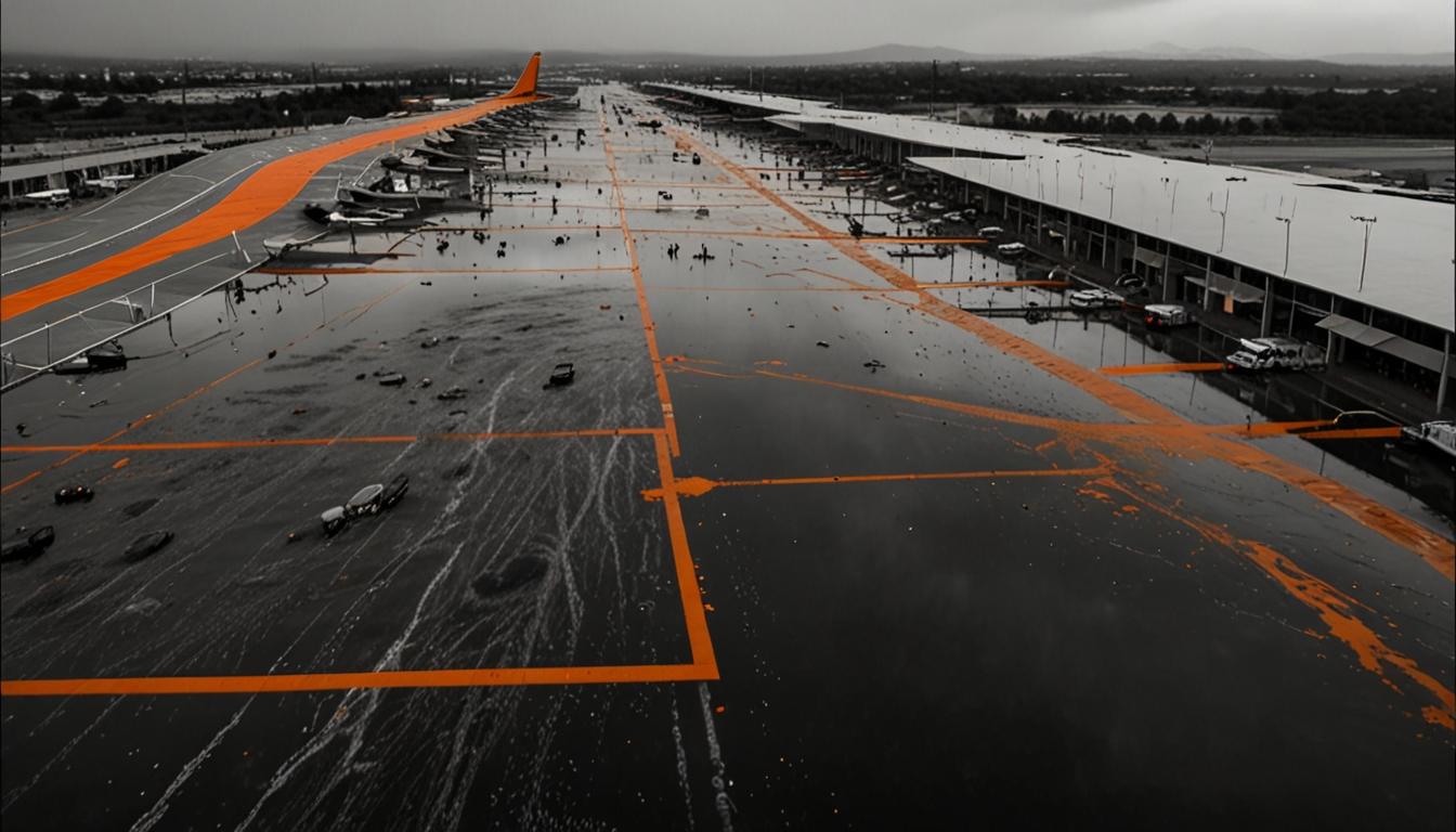 Major Disruption at Palma Airport as Storm Causes Extensive Flooding