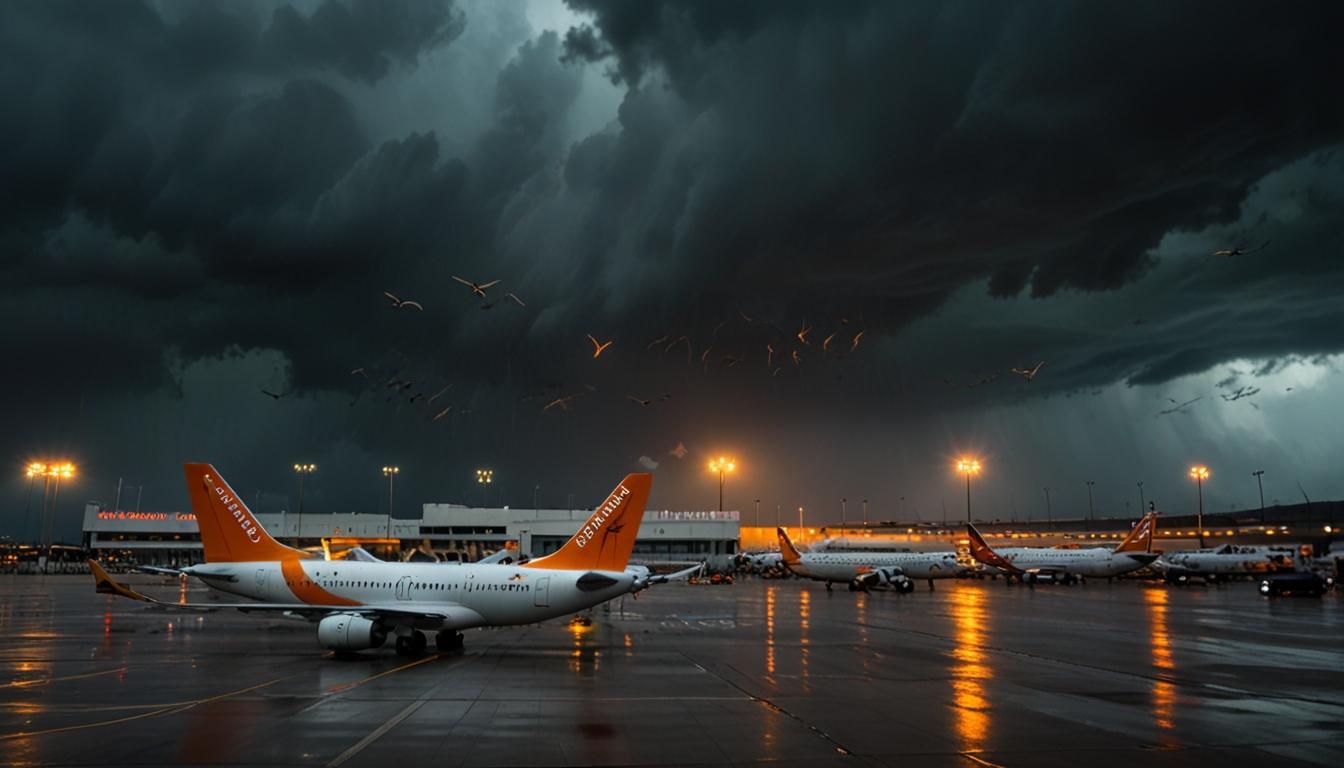 Severe Storm Tamara Disrupts Majorca's Palma Airport