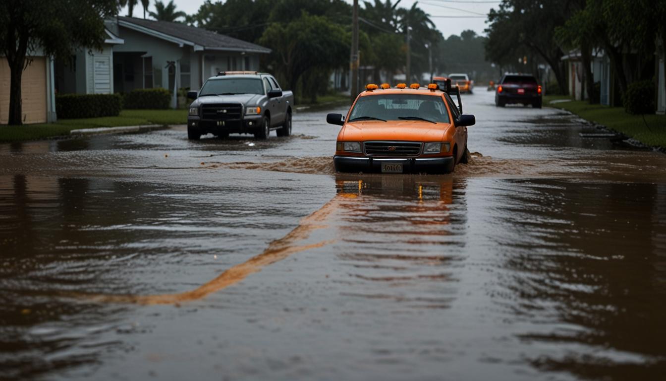 Tropical Disturbance Causes Severe Flash Flooding in Southern Florida
