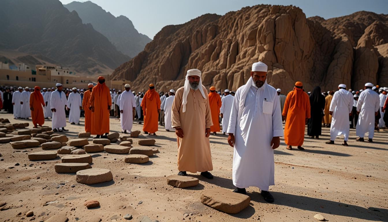 Muslim Pilgrims Face Extreme Heat During Final Hajj Rite in Mina