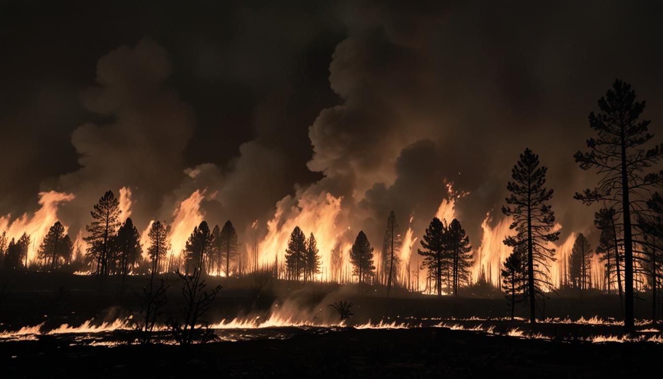 Post Fire Sparks Evacuations and Traffic Disruptions in Northwestern Los Angeles County