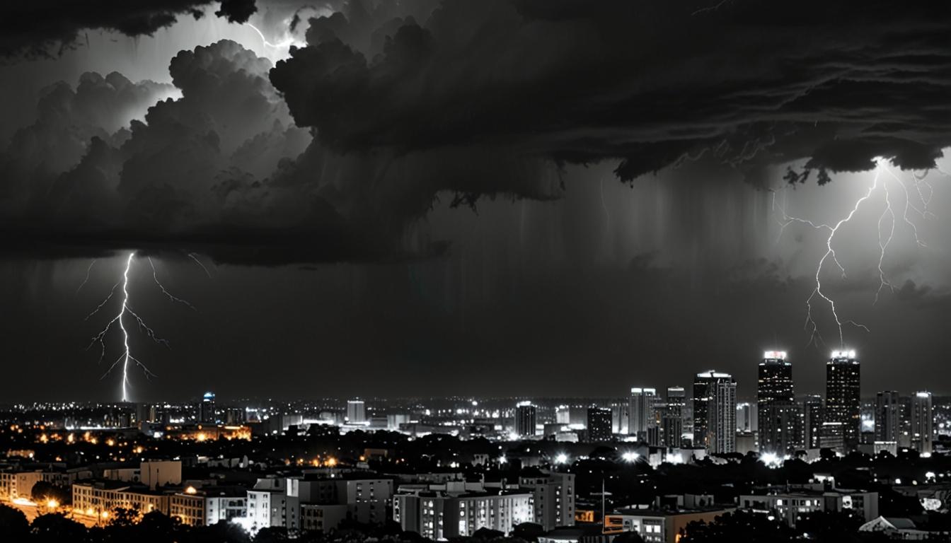 Multiple Weather Warnings Issued for Thunderstorms, Tropical Storms, and Potential Flooding