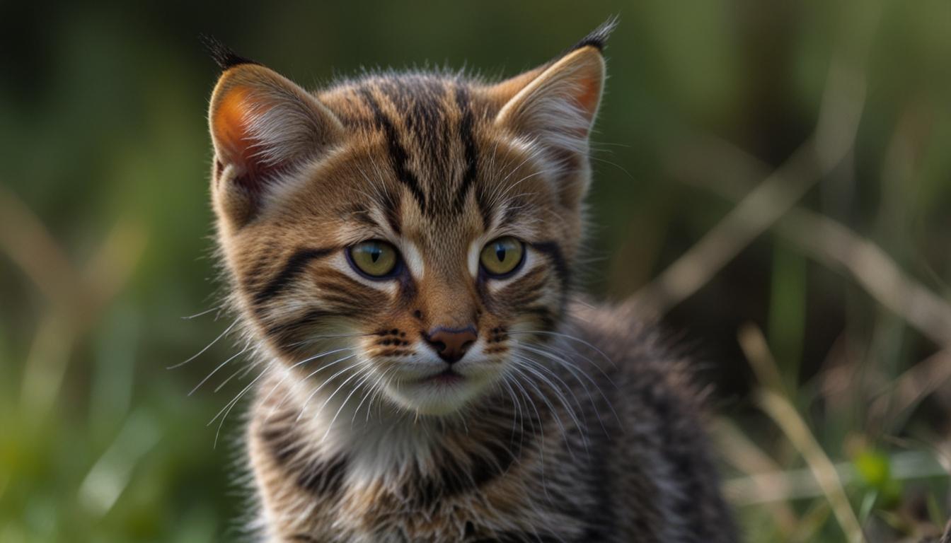 Wildcat Kittens Born at Wildwood Trust in Kent Signal Hope for Endangered Species