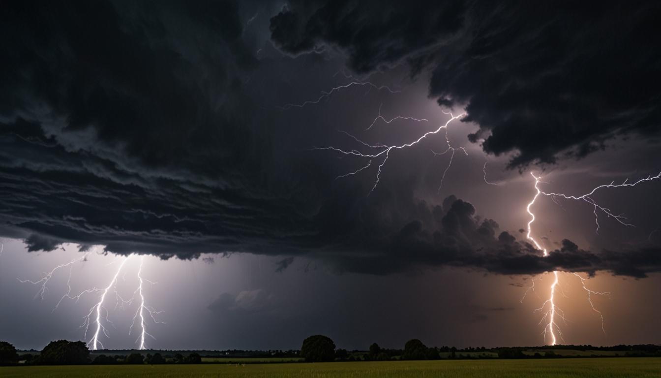 Yellow Weather Warning Issued for Northern England Amidst Threat of Thunderstorms and Heavy Showers